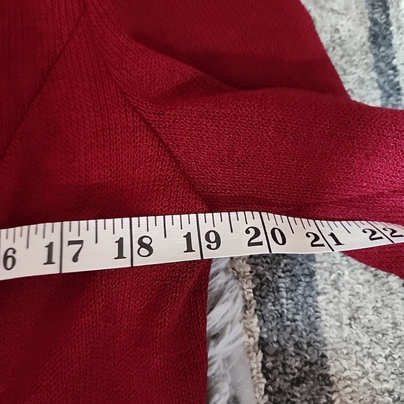 St. John Vintage Leather Trim Studded Sweater Blazer. Size 10 - Picture 6 of 16